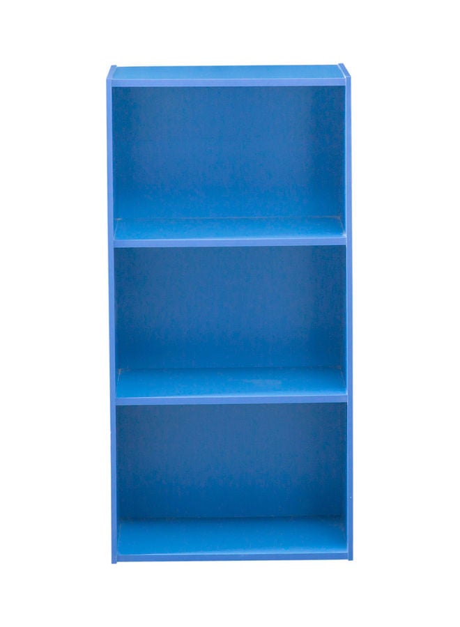 WT-EASYCARE 3-Tier Modular Book Storage and Display Shelf Blue  - Image 2