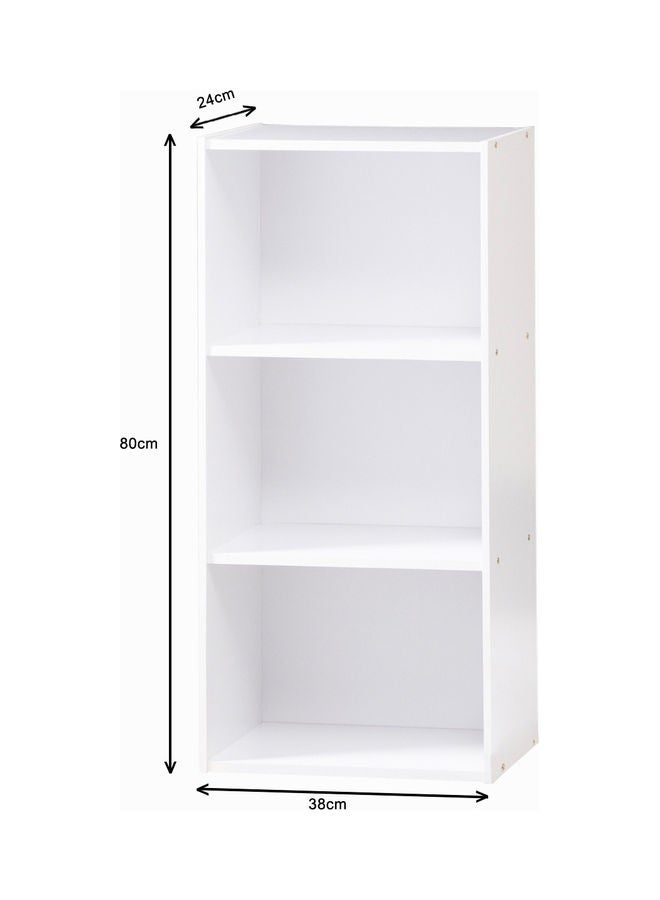 دبيلو تي- إيزي كير رف تخزين الكتب المفتوح ذو 3 طبقات - Image 2