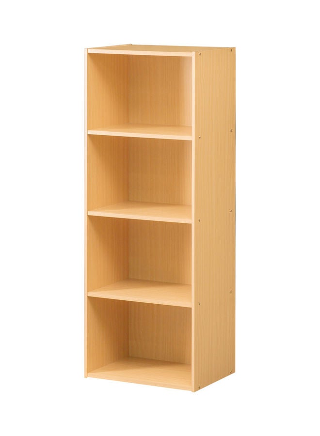 WT-EASYCARE 4-Tier Open Storage Bookcase Beige  - Image 2