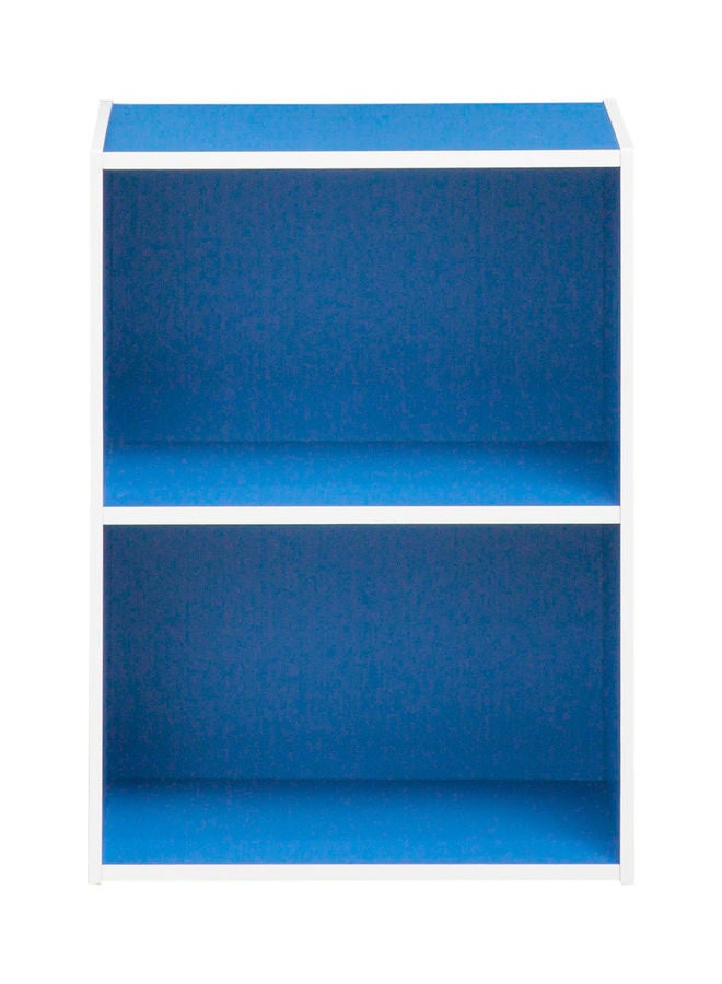 WT-EASYCARE 2-Tier Open Storage Boocase Blue  - Image 1