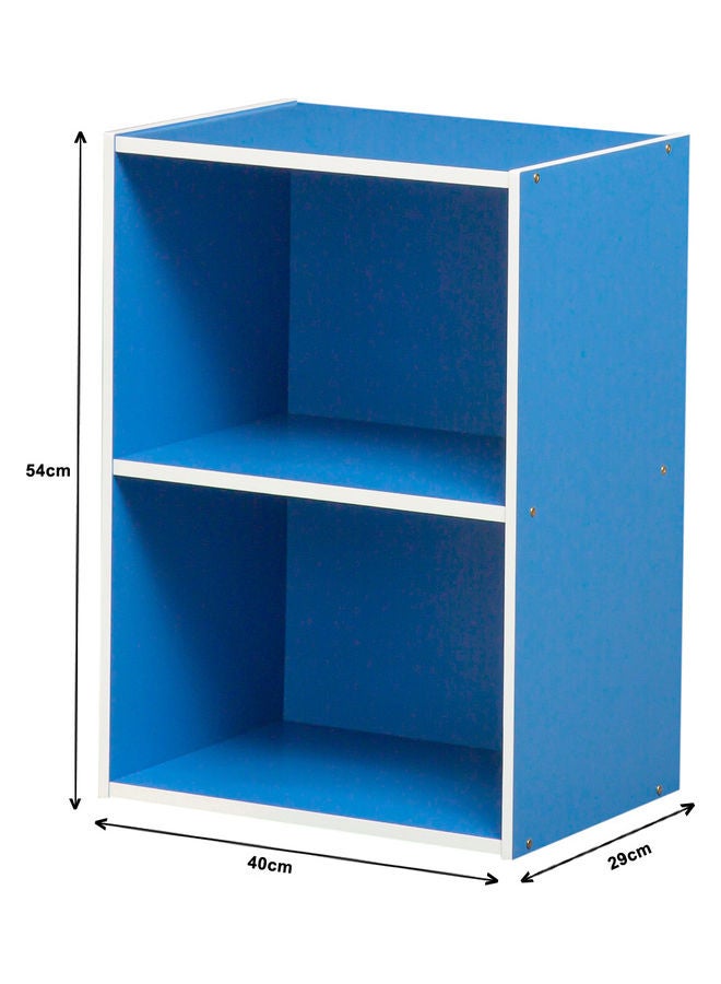 WT-EASYCARE 2-Tier Open Storage Boocase Blue  - Image 2