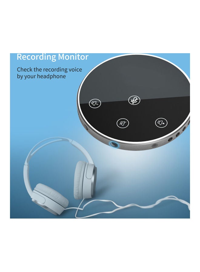 Aibecy USB Desktop Conference Microphone Black - Image 5