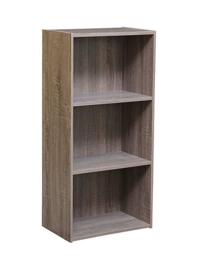 دبيلو تي- إيزي كير رف تخزين مفتوح من 3 طبقات للكتب للمكتب والمنزل - Image 3