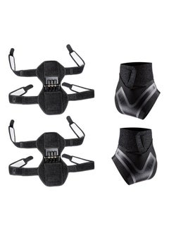 Generic 2-Piece Non-Slip Joint Support Knee And Ankle Protective Pads  - Image 3