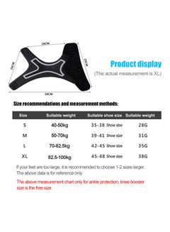 Generic 2-Piece Non-Slip Joint Support Knee And Ankle Protective Pads  - Image 4