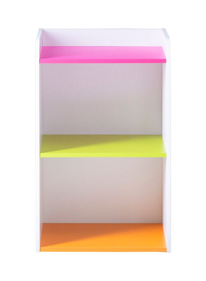 WT-EASYCARE 3-Tier Open Book Storage and Display Shelf Multicolour - Image 3