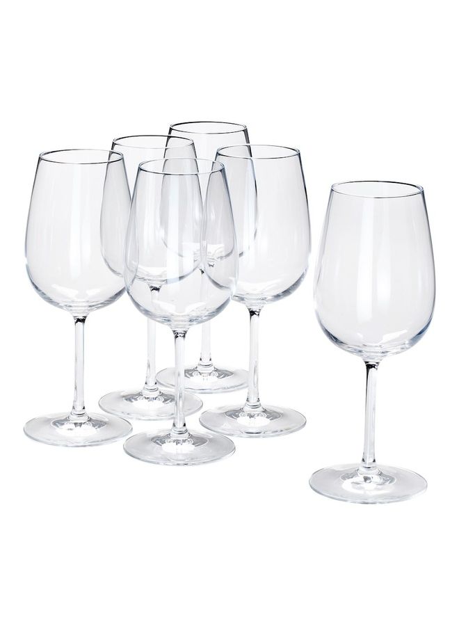La Casa - 6-Piece Water and Juice Glass Set Clear 490ml - Image 1