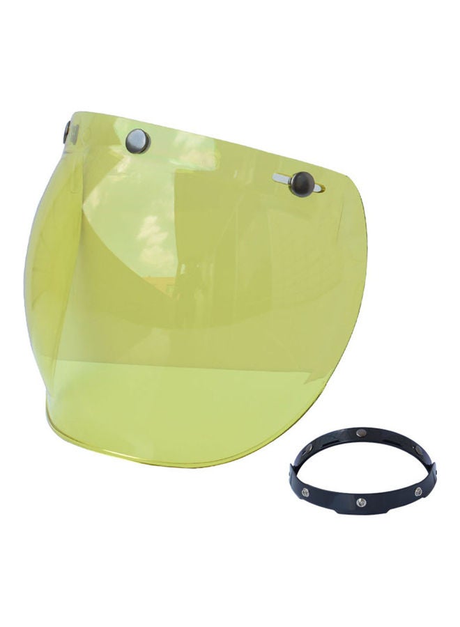Generic Motorcycle Anti-Scratch Wind Face Shield Helmet Lens Visor - Image 1