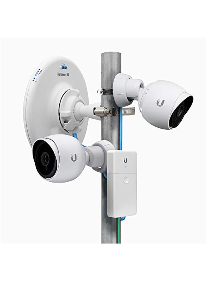Ubiquiti Networks NanoSwitch Outdoor 4-Port PoE Passthrough Switch (N-SW) White  - Image 2