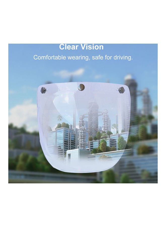 Generic Motorcycle Anti-Scratch Wind Face Shield Helmet Lens Visor  - Image 4