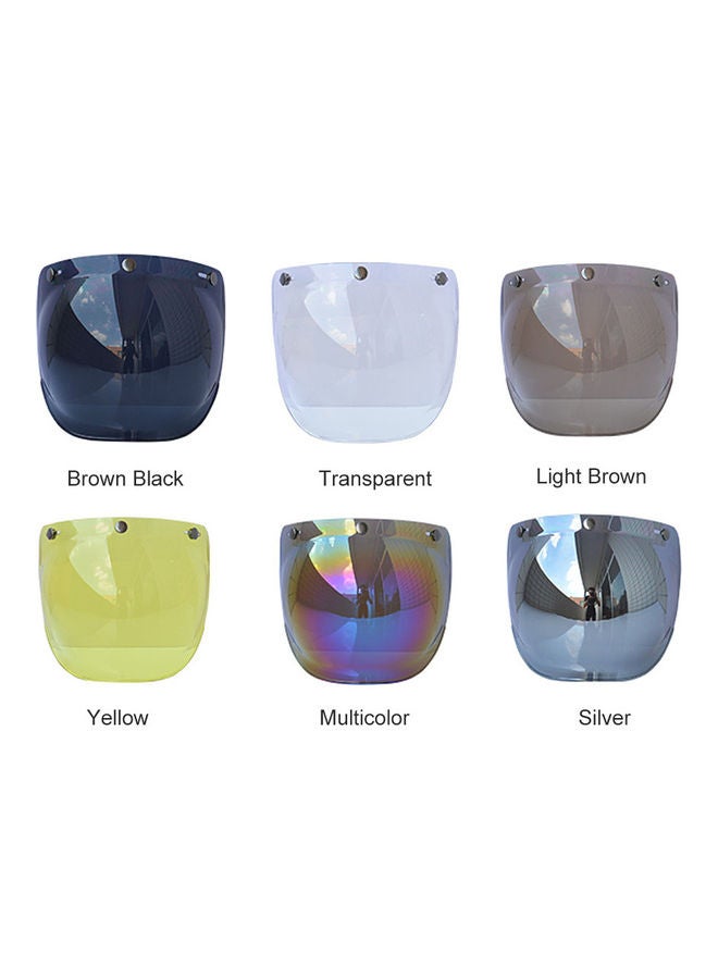 Generic Motorcycle Anti-Scratch Wind Shield Helmet Lens Visor - Image 2