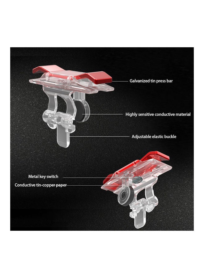 Marrkhor 2-Piece PUBG Mobile Trigger Set - Wireless - Image 4