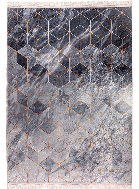Rectangular Soft Touch Carpet Multicolour 60x40cm