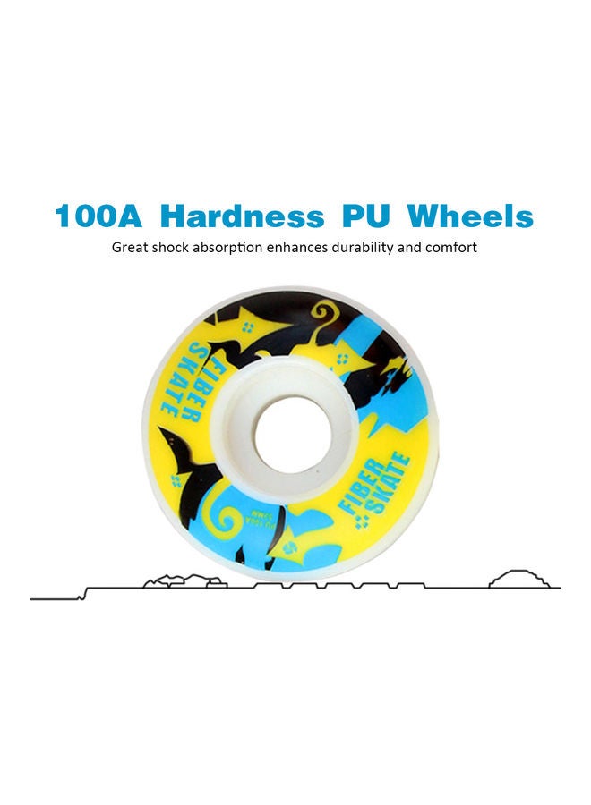 Generic - 4-Piece Skateboard Wheel Set - Image 1