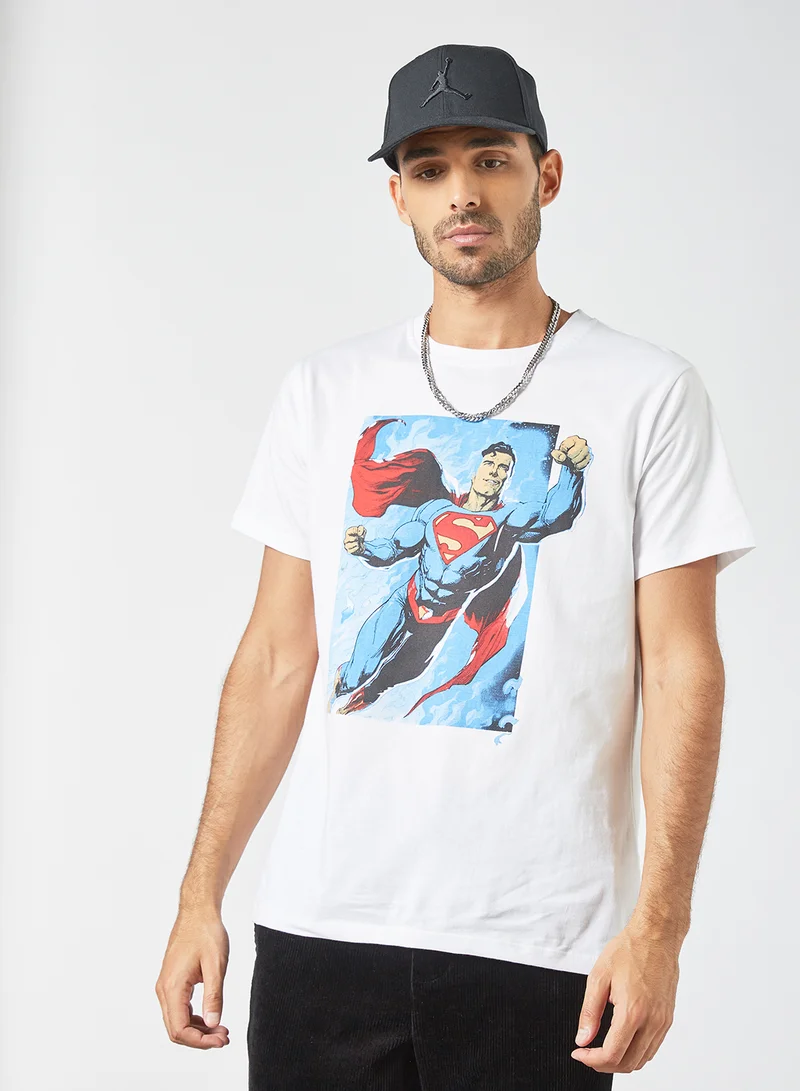 STATE 8 Superman Graphic Print T-Shirt