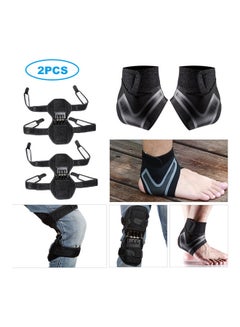 Generic 2-Piece Non-Slip Joint Support Knee And Ankle Protective Pads  - Image 1