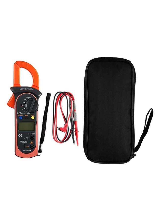 Digital Clamp Meter With Carry Case Black/Orange 30.5cm - v1628670763/N48458190A_1