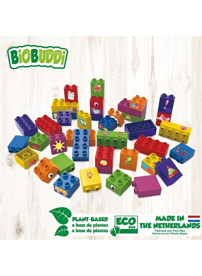 BioBUDDi BB-0011 40-Piece Learning Building Sets 40 3+ Years - Image 2