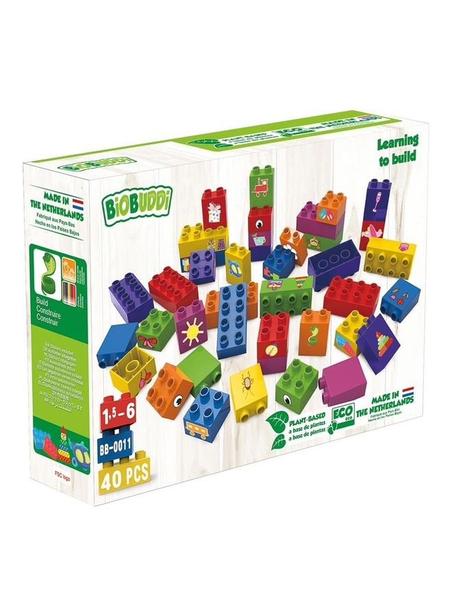 BioBUDDi BB-0011 40-Piece Learning Building Sets 40 3+ Years - Image 4