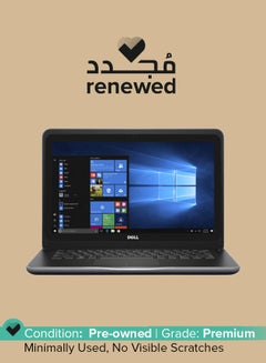 Renewed - Latitude 3380 (2017) Laptop With 13.3-Inch HD Display, Intel Core i3 Processor/6th Gen/4GB RAM/128GB SSD/Integrated Graphics 520 With English/Arabic Keyboard English/Arabic Black