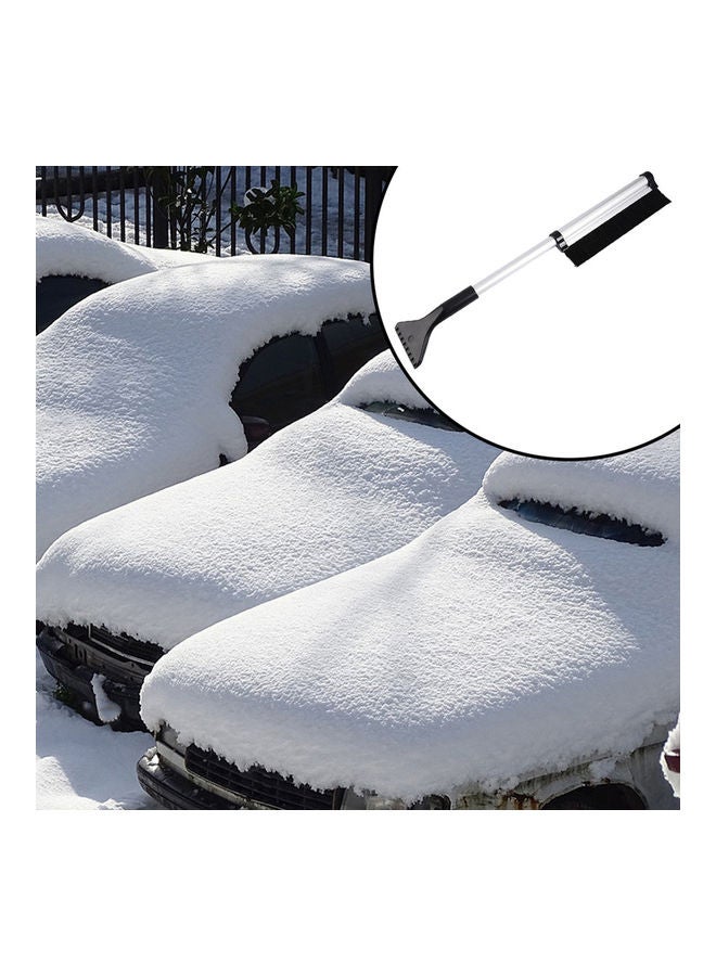Generic Portble Extension Pole Handle Retractable Winter Vehicle Scraper Shovel Snow Removal Tool  - Image 5