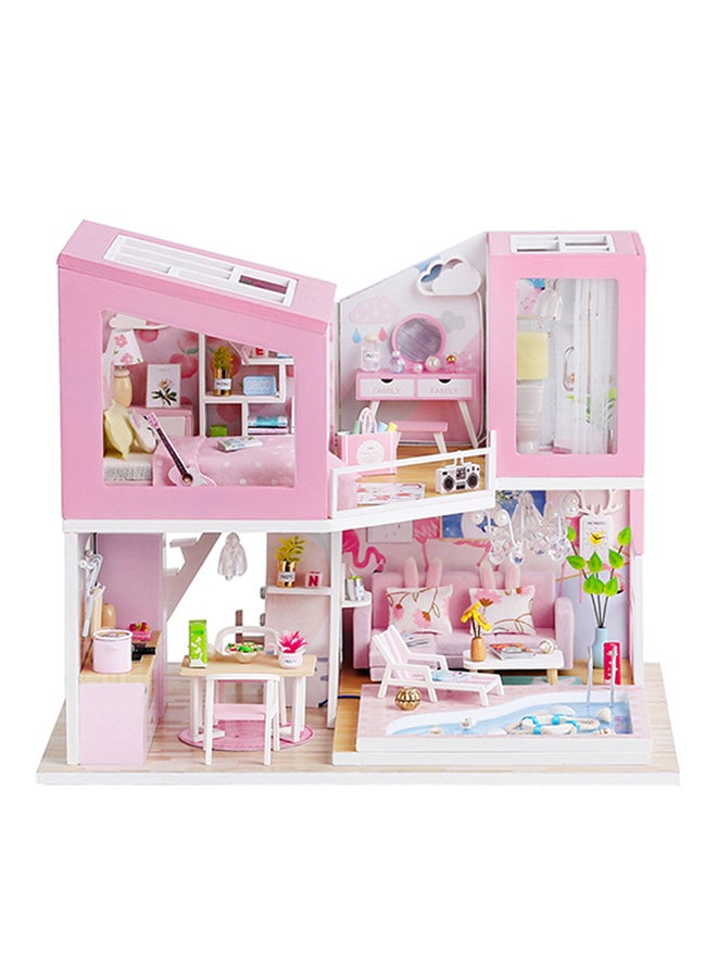 Dollhouse Miniature Furniture And Led Light 35x6.20x28cm  - Image 3