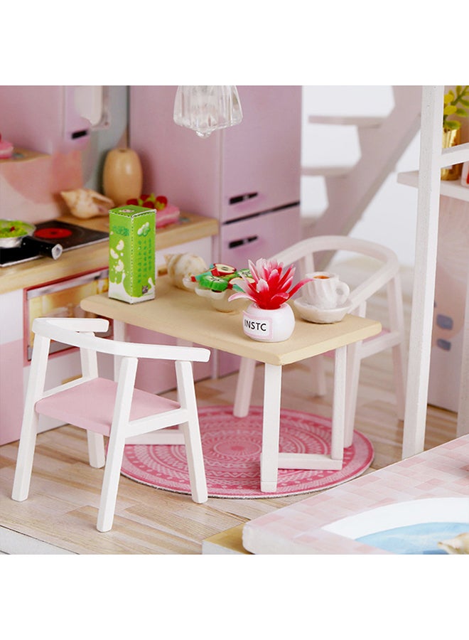 Dollhouse Miniature Furniture And Led Light 35x6.20x28cm  - Image 4