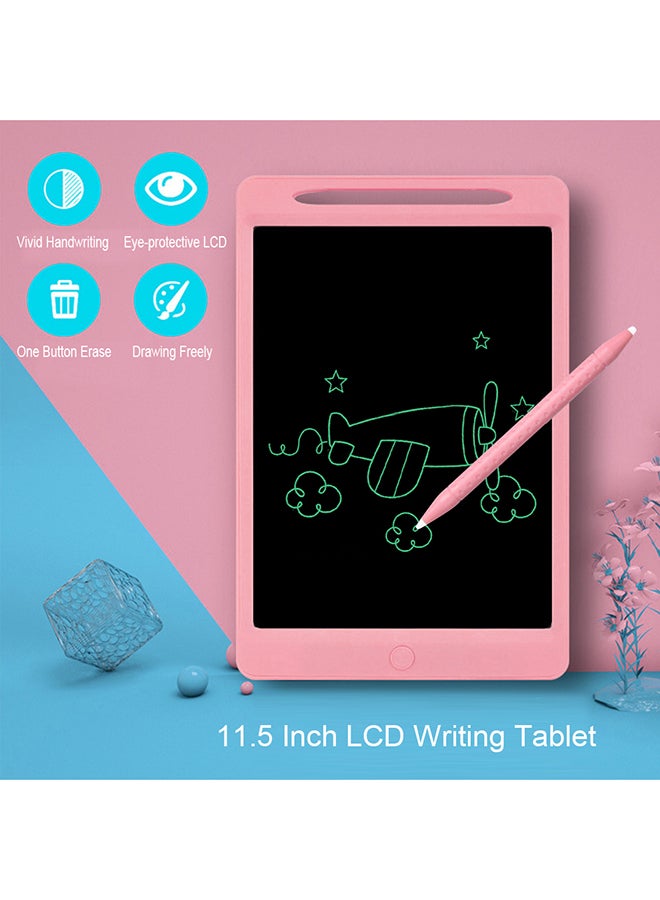 طقم تابلت للكتابة والرسم بشاشة LCD شفاف قابل للمسح مكون من 3 قطع 30x1.5x18.5سم - Image 4