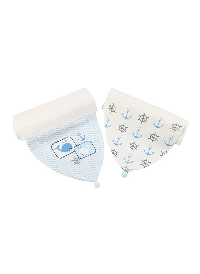 انسولار طقم مرايل أطفال مزينة بطبعات مكون من قطعتين - Image 1