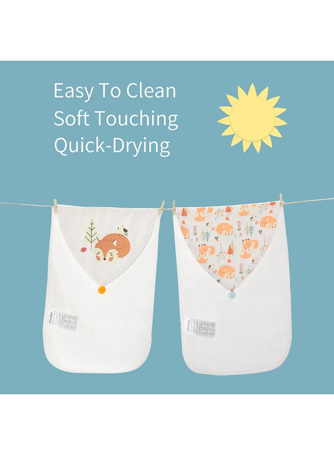 انسولار طقم مرايل أطفال مزينة بطبعات مكون من قطعتين - Image 3