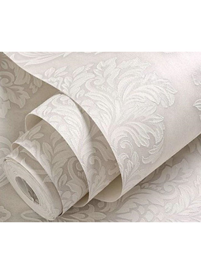 Thicken Waterproof Self-Adhesive Wallpaper Beige 