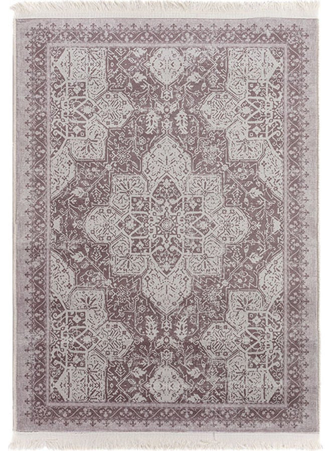 ريغال إن هاوس - سجادة مستطيلة ناعمة الملمس البني/الأبيض 120x80سم - Image 1