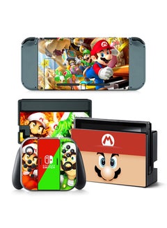Console and Controller Decal Sticker Set For Nintendo Switch Super Mario