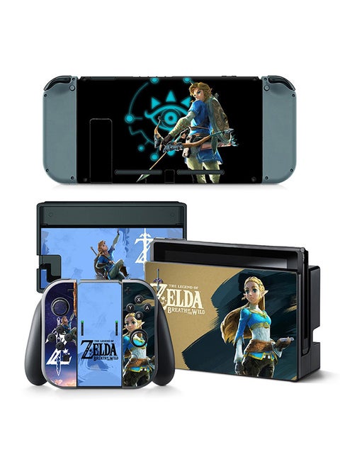 Console and Controller Decal Sticker Set For Nintendo Switch Zelda