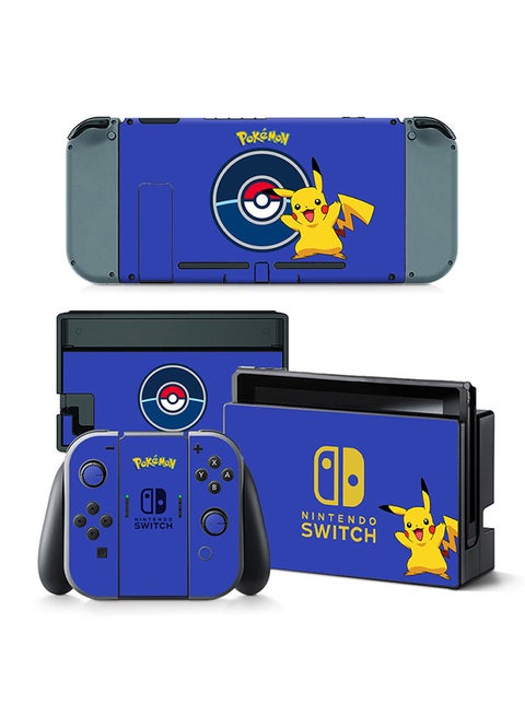 Console and Controller Decal Sticker Set For Nintendo Switch Pokemon