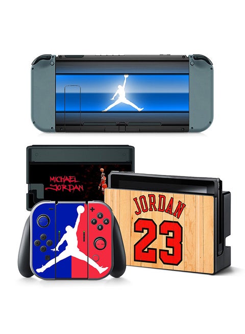 Console and Controller Decal Sticker Set For Nintendo Switch NBA