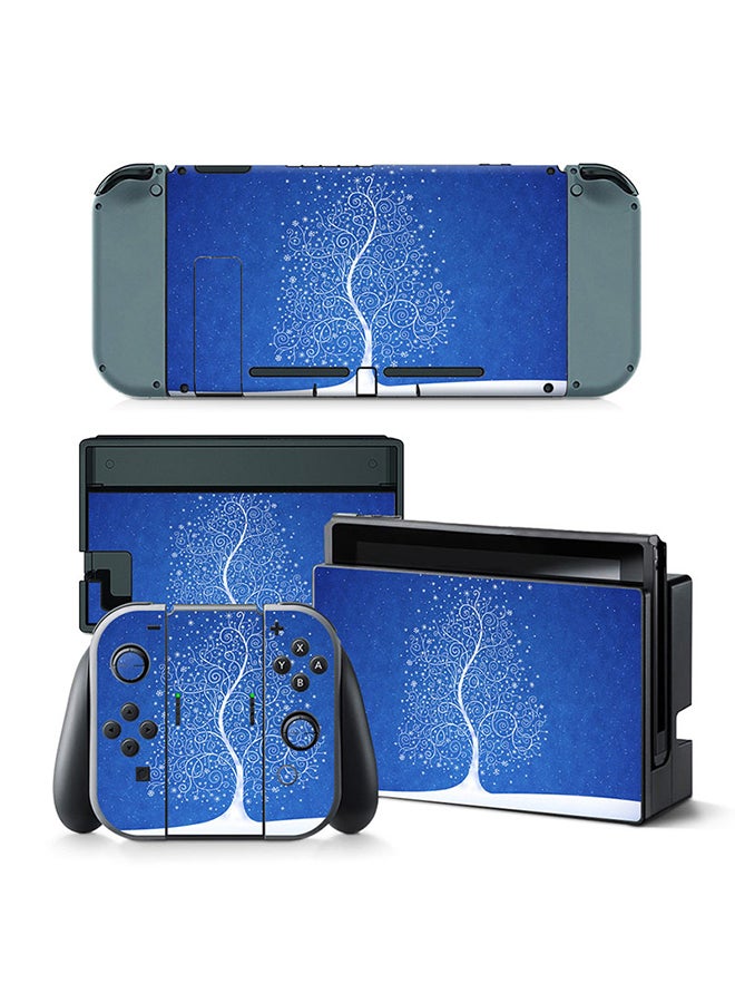Vinyl Decal Console and Controller Decal Sticker Set For Nintendo Switch Tree