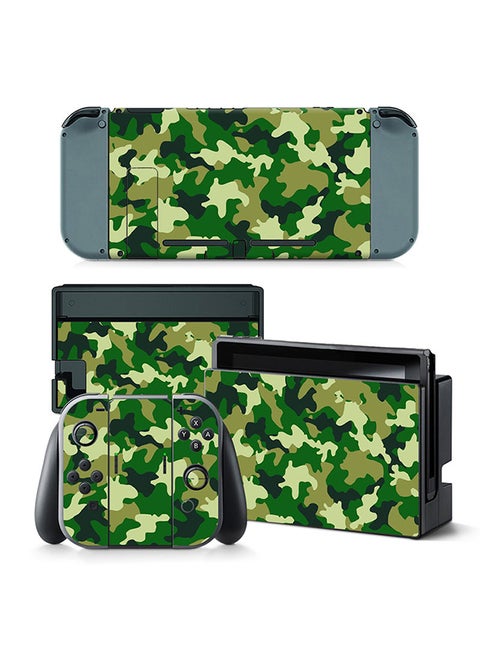 Console and Controller Decal Sticker Set For Nintendo Switch Light Camouflage