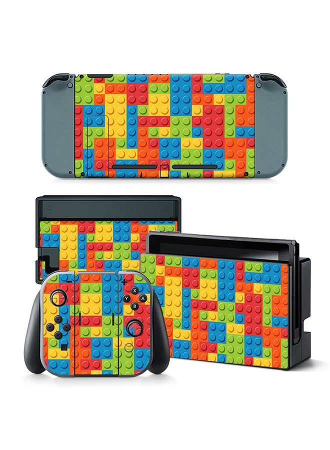 Console and Controller Decal Sticker Set For Nintendo Switch LEGO