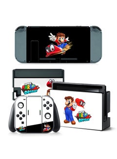 Console and Controller Decal Sticker Set For Nintendo Switch Super Mario