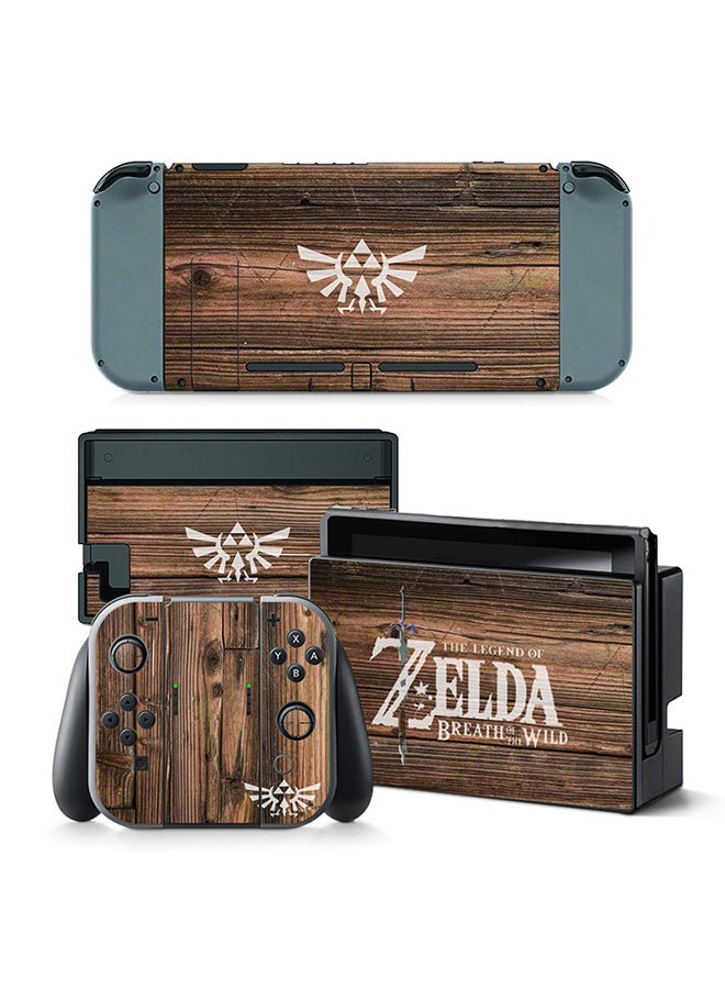 Vinyl Decal - Console and Controller Decal Sticker Set For Nintendo Switch Zelda - Image 1