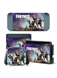 Console and Controller Decal Sticker Set For Nintendo Switch Fortnite