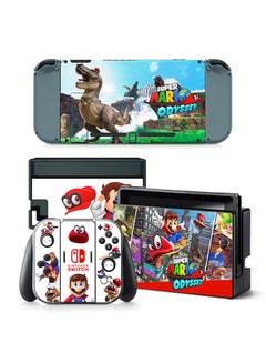 Console and Controller Decal Sticker Set For Nintendo Switch Super Mario