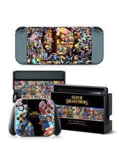 Console and Controller Decal Sticker Set For Nintendo Switch Super Mario
