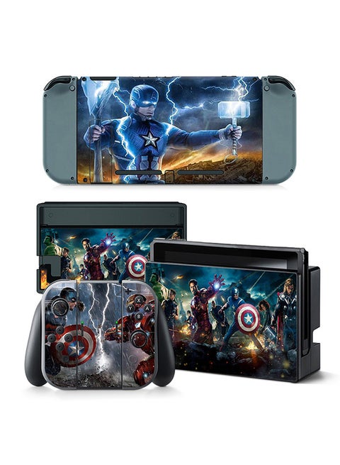 Console and Controller Decal Sticker Set For Nintendo Switch Revengers