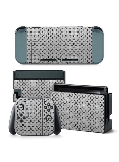 Console and Controller Decal Sticker Set For Nintendo Switch Louis Vutton