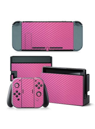 Console and Controller Decal Sticker Set For Nintendo Switch Carbon Purple - v1628674411/N49526178A_1