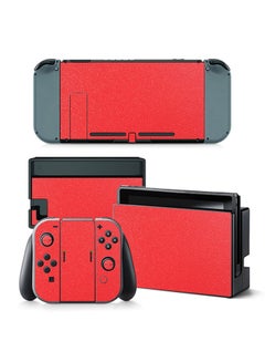 Console and Controller Decal Sticker Set For Nintendo Switch PU Leather