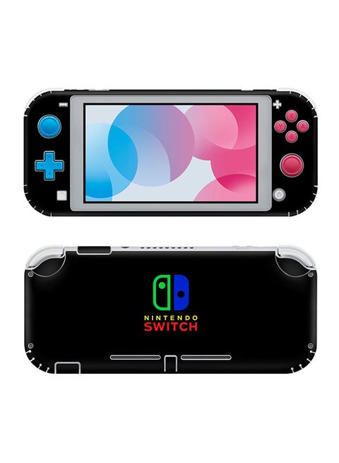 Console and Controller Decal Sticker Set For Nintendo Switch Lite Black
