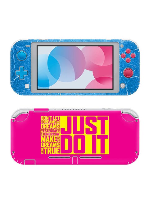 Console and Controller Decal Sticker Set For Nintendo Switch Lite Just Do It